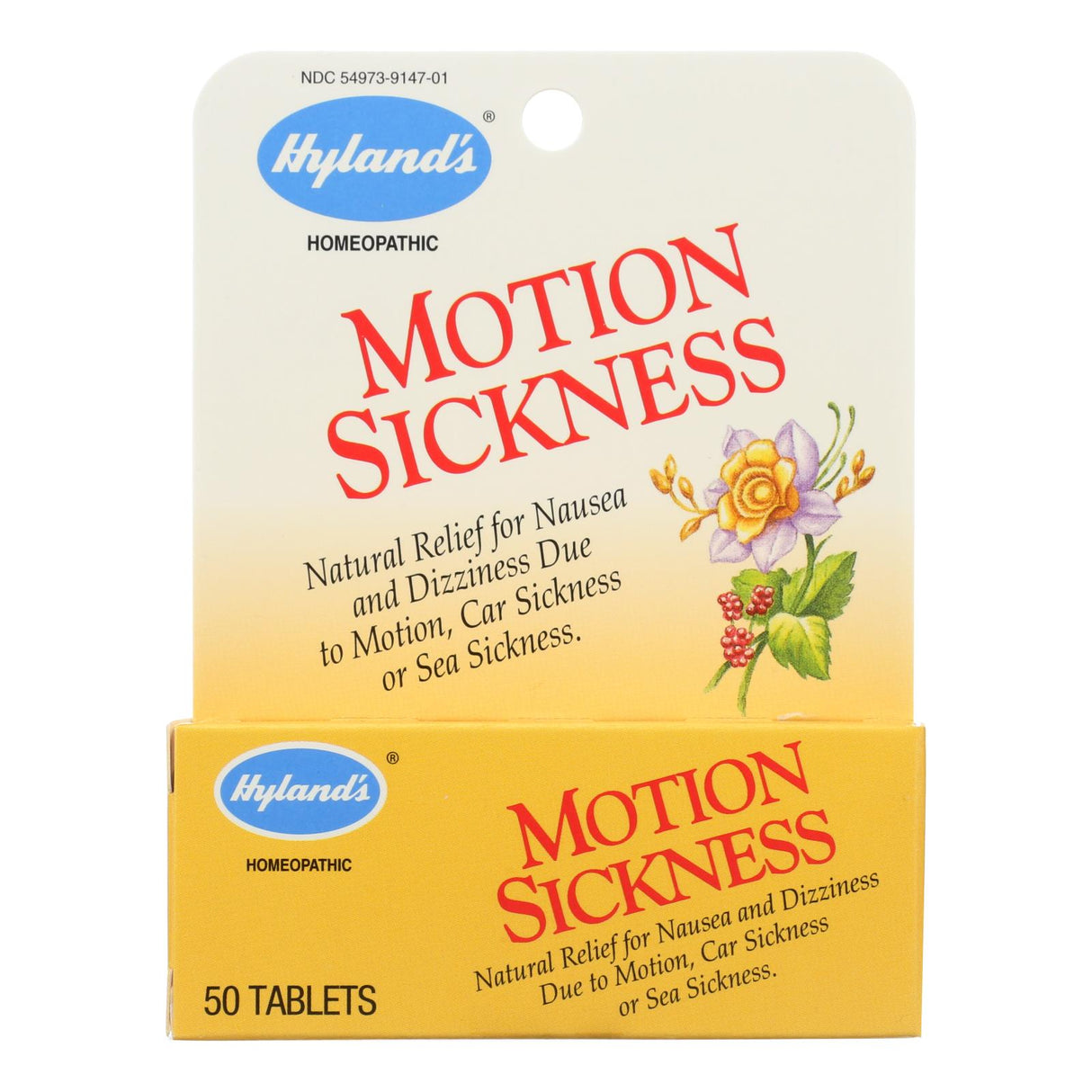 Hyland's Motion Sickness Relief (50 Tablets) - Cozy Farm 