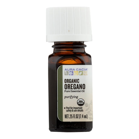 Aura Cacia Organic Oregano Essential Oil - 0.25 Oz - Cozy Farm 