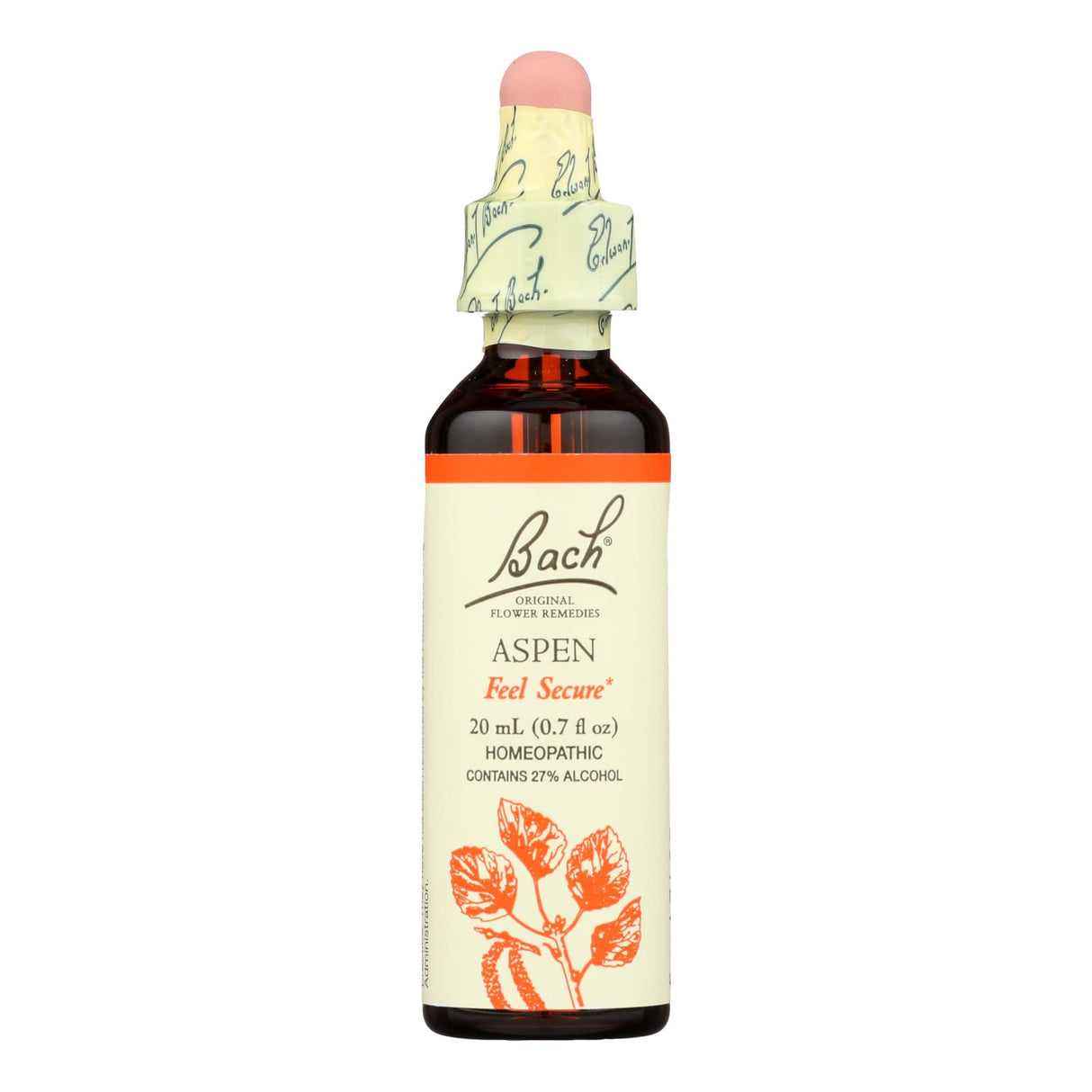 Bach Flower Remedies Essence Aspen - Relieve Anxiety and Fear - 0.7 Fl Oz - Cozy Farm 