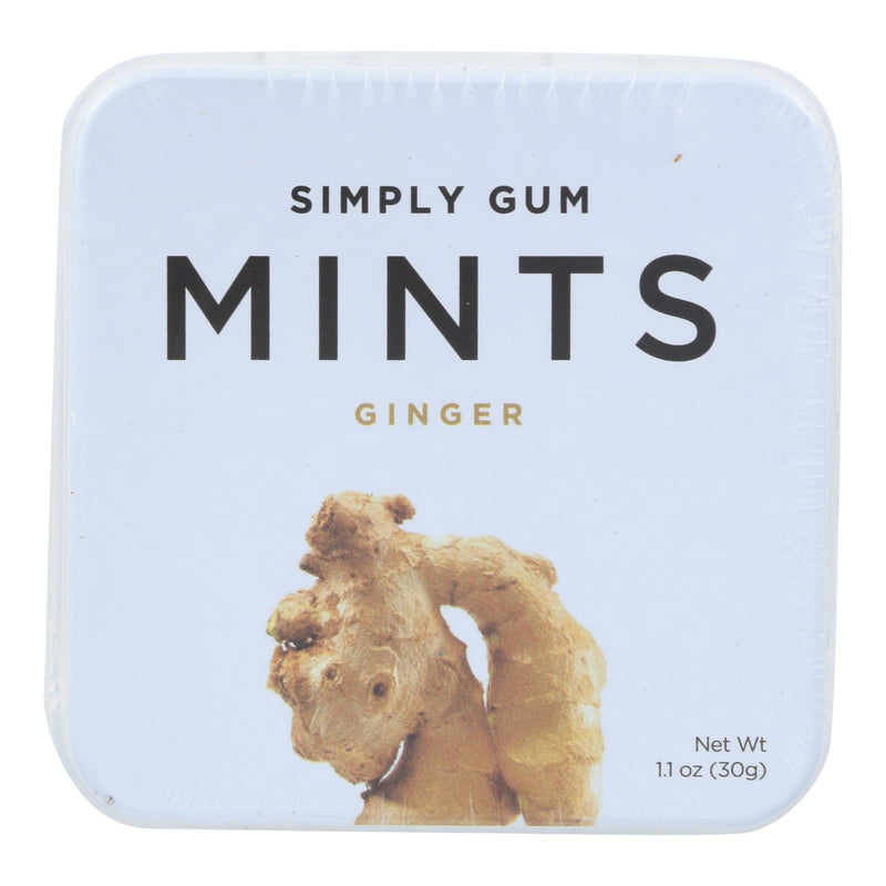 Simply Gum Ginger Mint 6-Pack of 30 ct. - Cozy Farm 