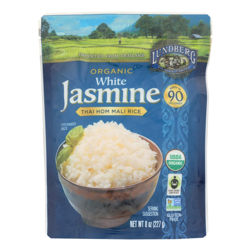 Lundberg Jasmine Thai Organic Rice: 6 Pack - 8 Oz Bags - Cozy Farm 
