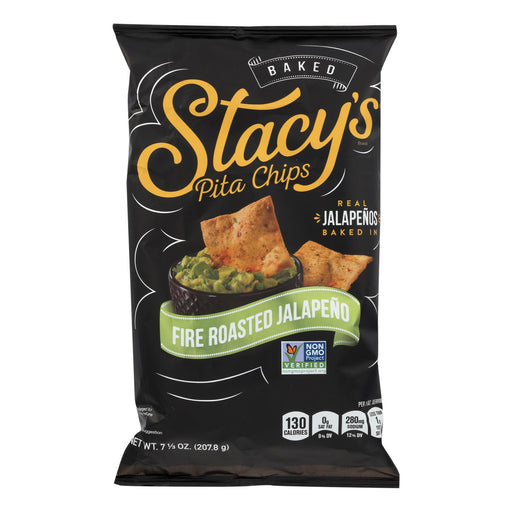 Stacy's Pita Chips Fire Roasted Jalapeno (Pack of 12 - 7.33 Oz.) - Cozy Farm 