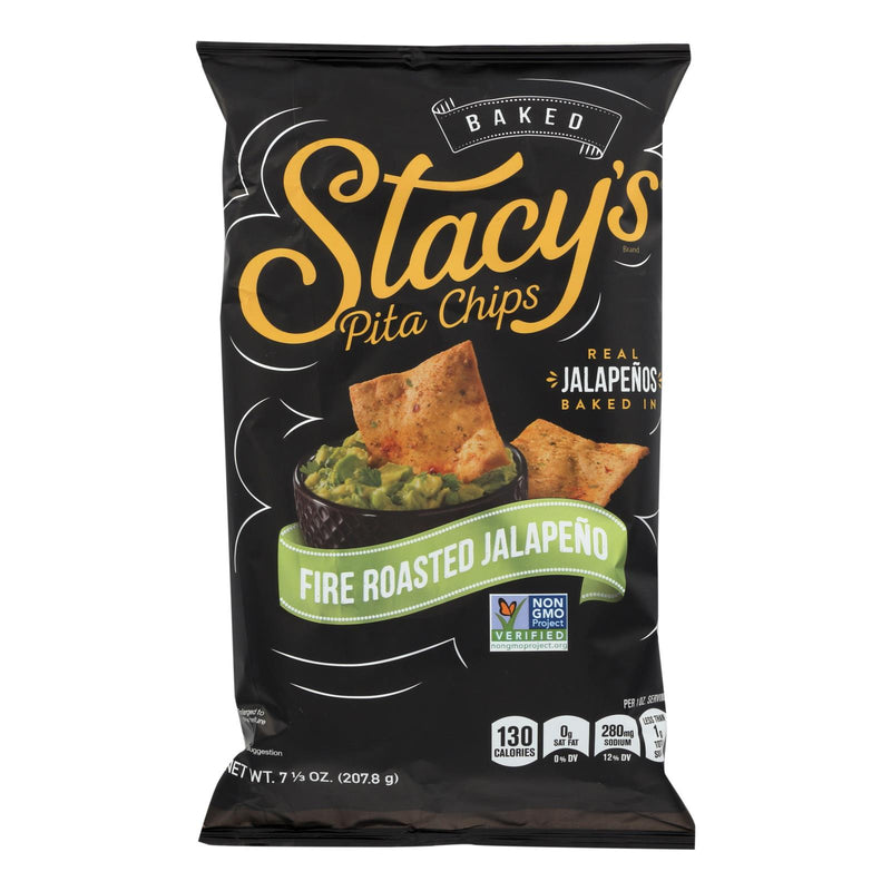 Stacy's Fire Roasted Jalapeno Pita Chips (12 - 7.33 Oz. Bags) - Cozy Farm 