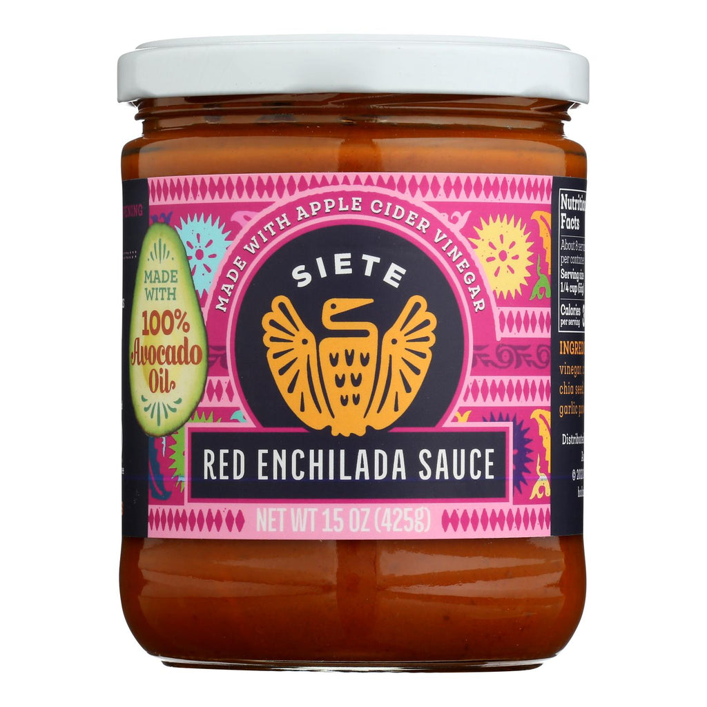 Siete Red Enchilada Sauce (Pack of 6 - 16 Oz.) - Cozy Farm 
