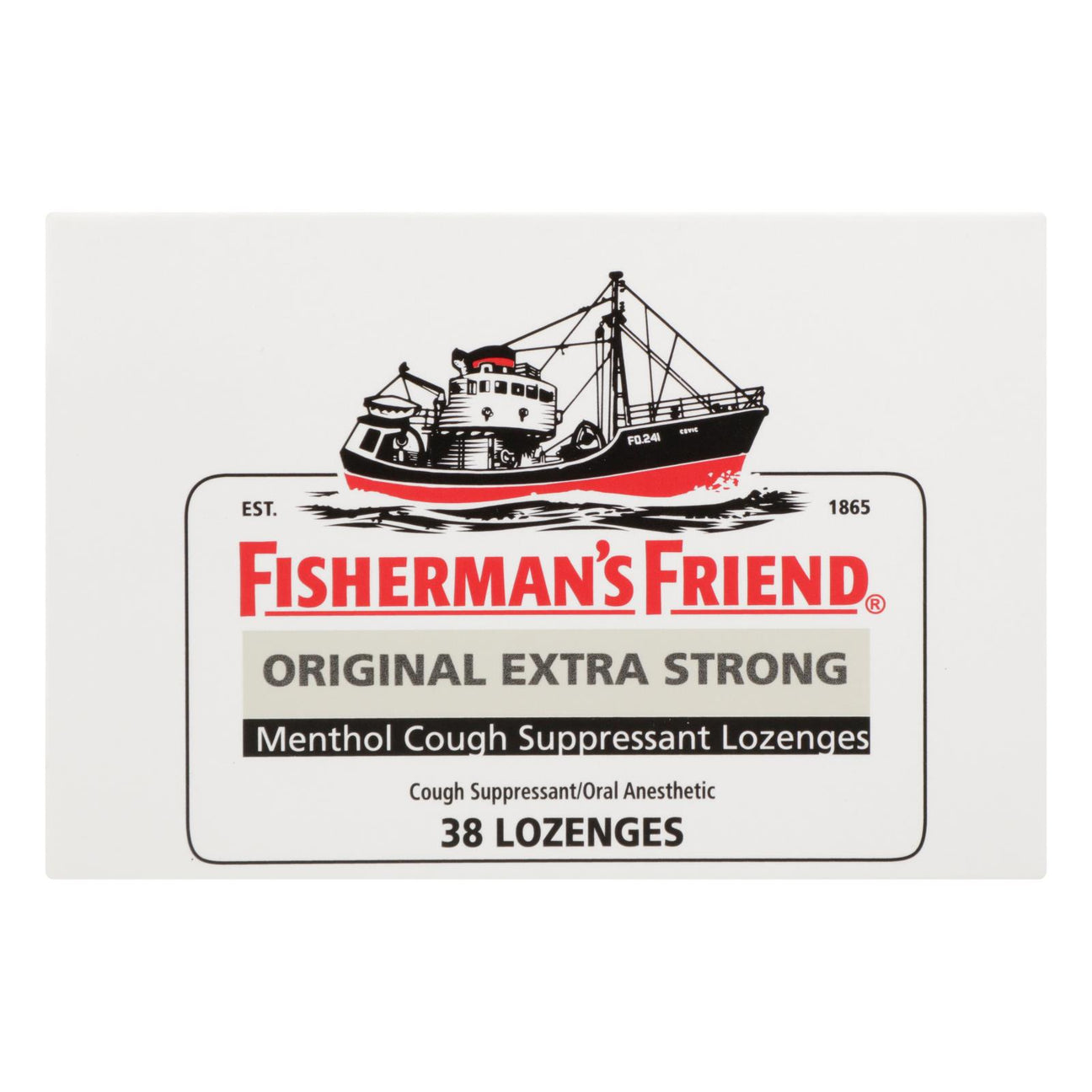 Fisherman's Friend Extra Strong Original Lozenges, 38 Lozenges - 1 Case - Cozy Farm 