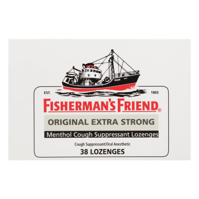 Fisherman's Friend Extra Strong Original Lozenges, 38 Lozenges - 1 Case - Cozy Farm 