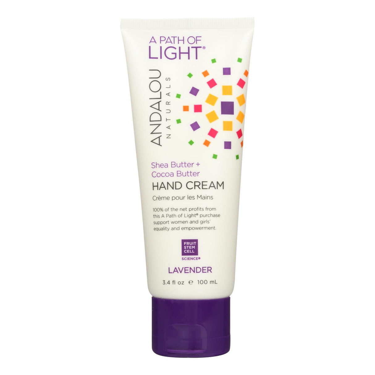 Andalou Naturals Hand Cream Lavender Shea Nourishing (Pack of 3.4 Fl Oz) - Cozy Farm 