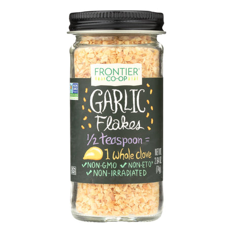 Frontier Herb Garlic Flakes, 2.64 Oz - Cozy Farm 