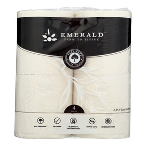 Emerald Premium 2-ply Soft and Strong Bath Tissue for Everyday Value (Pack of 12) - Cozy Farm 