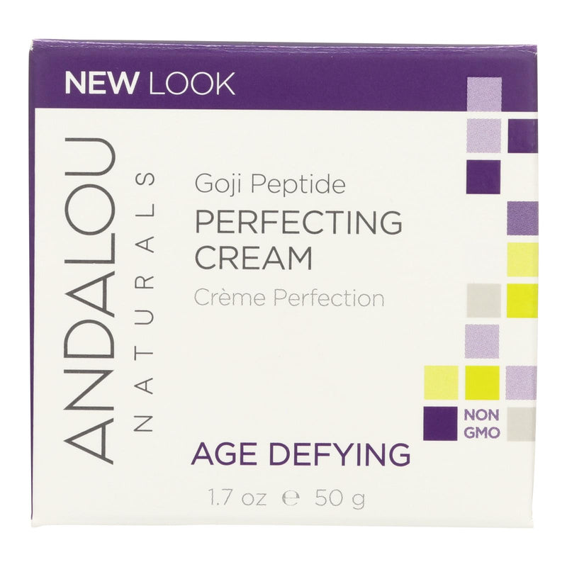 Andalou Naturals Super Goji Peptide Perfecting Cream(1.7 Fl Oz) - Cozy Farm 