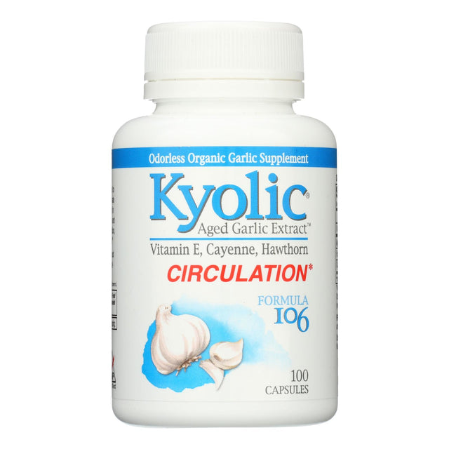 Kyolic Aged Garlic Extract: Heart-Boosting 100 Capsules - Cozy Farm 