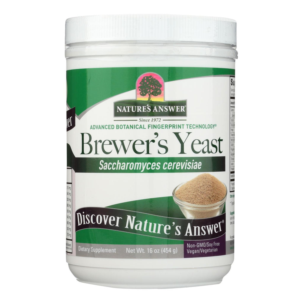 Nature's Answer Gluten-Free Brewers Yeast (Pack of 16 Oz.) - Cozy Farm 