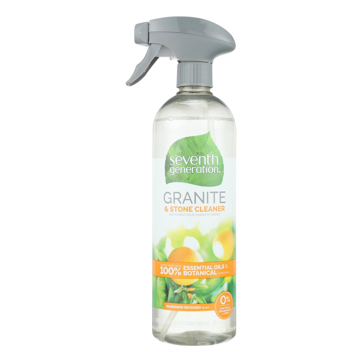 Seventh Generation Mandarin Orchard Granite Cleaner, 23 Fl Oz (Pack of 8) - Cozy Farm 