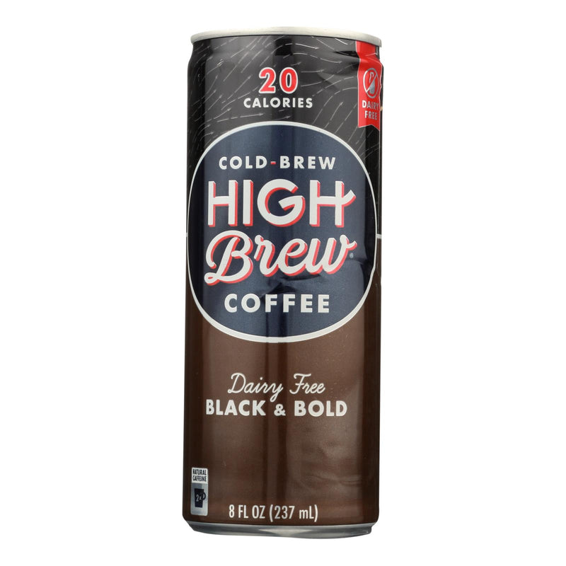 High Brew Black & Bold Cold Brew Coffee (12-Pack, 8 Fl. Oz) - Cozy Farm 