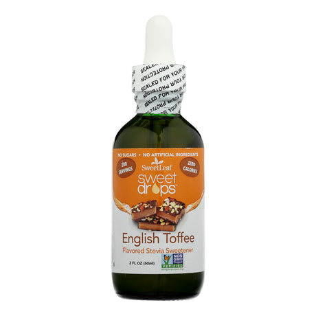 Sweet Leaf English Toffee Liquid Sweetener, 2 Fl Oz - Cozy Farm 