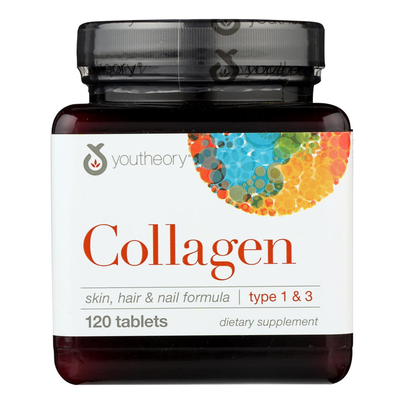 Youtheory Collagen Advanced Tablets | 120 Tablets | Type I and III Collagen - Cozy Farm 