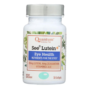 Quantum Research See Lutein Eye Health Support, 30 Softgels - Cozy Farm 