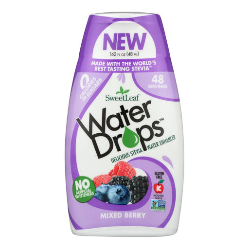 Sweet Leaf Water Drops: Mixed Berry Refreshment (1.62 Fl Oz.) - Cozy Farm 