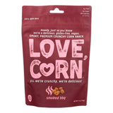 Love Corn Smoky Premium Crunchy Corn Snacks, 4 Oz., 12-Pack - Cozy Farm 