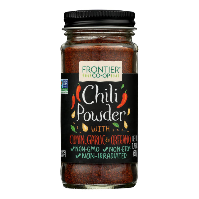 Frontier Chili Powder, 1.76 Oz, Sodium Free - Cozy Farm 