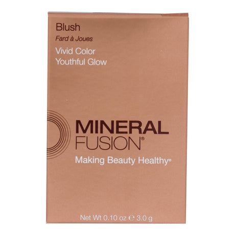 Mineral Fusion Blush Harmony (0.1 Oz.) - Natural Blush for a Healthy Glow, Cruelty-Free and Vegan - Cozy Farm 