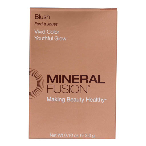 Mineral Fusion Blush Harmony (0.1 Oz.) - Natural Blush for a Healthy Glow, Cruelty-Free and Vegan - Cozy Farm 