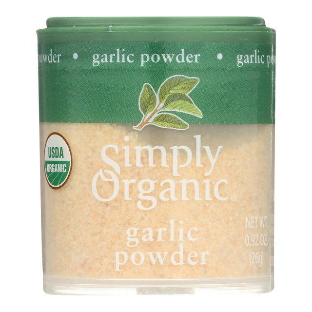 Simply Organic Organic Garlic Powder, 0.92 Oz - Cozy Farm 