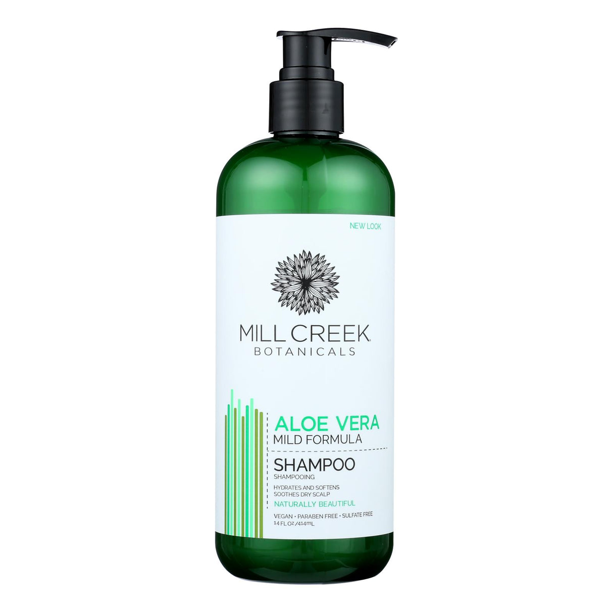 Mill Creek Botanicals Aloe Vera Hydrating and Moisturizing Shampoo - 14 Fl. Oz. - Cozy Farm 