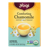 Yogi Tea Organic Comforting Chamomile - Calming Herbal Tea Bags for Relaxation and Sleep (Pack of 6 - 16 Bags) - Cozy Farm 