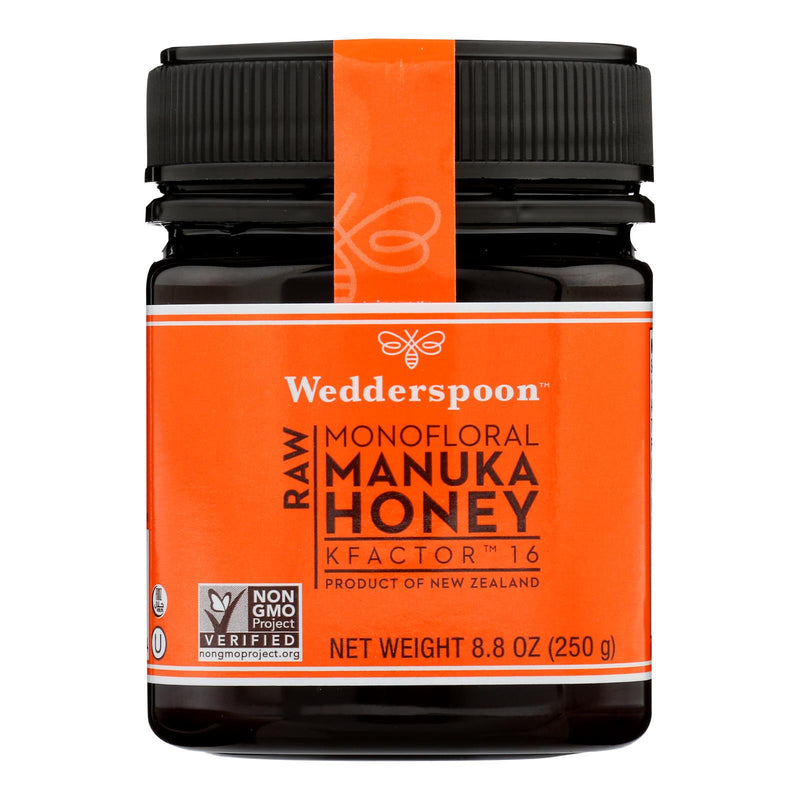 Wedderspoon Manuka Honey, KFactor 16, 8.8 Oz. (Pack of 6) - Cozy Farm 