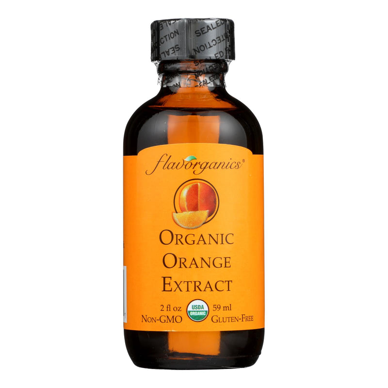 Flavorganics Organic Orange Extract, 2 Oz. - Cozy Farm 
