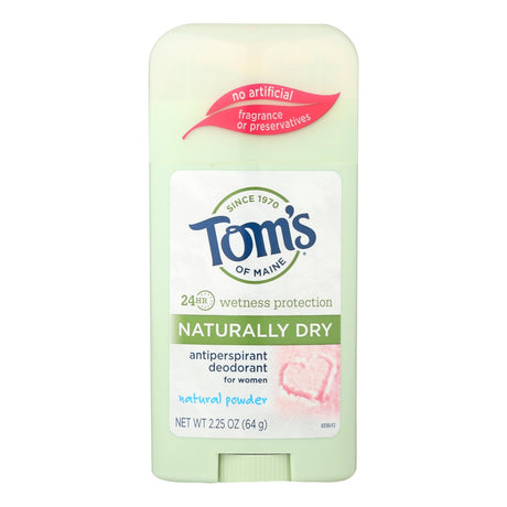 Tom's of Maine Natural Powder Deodorant for Women, 6 Pack, 2.25 Oz per Stick - Cozy Farm 