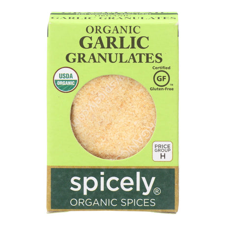 Spicely Organics Organic Garlic Granules, 0.45 Oz, Pack of 6 - Cozy Farm 