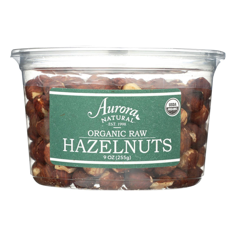 Aurora Natural Products Organic Raw Hazelnuts, 12 Pack, 9 Oz. - Cozy Farm 