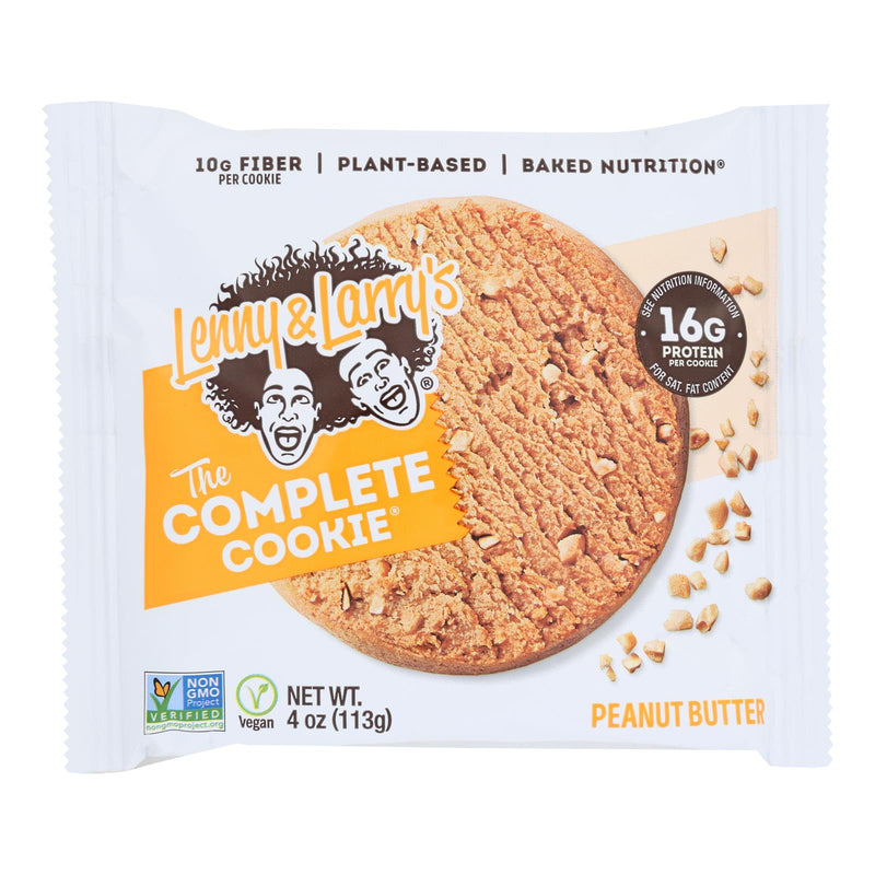 Lenny & Larry's The Complete Cookie Peanut Butter (12-Pack x 4 Oz Each) - Cozy Farm 