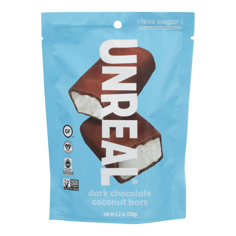 Unreal Dark Chocolate Coconut (Pack of 6) - 4.2 Oz. - Cozy Farm 