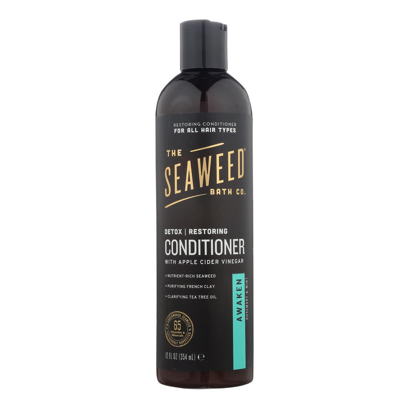 The Seaweed Bath Co Awaken Restoring Detox Conditioner (12 fl oz) - Cozy Farm 