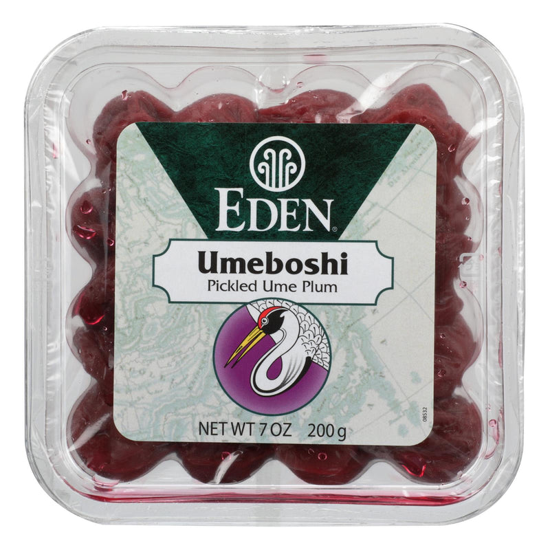 Eden Foods Umeboshi Pickled Japanese Ume Plums - 7.05 Oz - Cozy Farm 