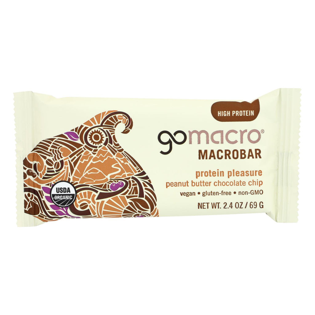 Organic Macrobar - Peanut Butter Chocolate Chip (Pack of 12) 2.5 Oz Bars - Cozy Farm 