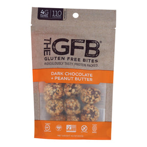 GFB Dark Chocolate Peanut Butter Bites (Pack of 6 - 4 Oz.) - Cozy Farm 
