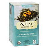 Numi Aged Earl Grey Bergamot Black Tea, 18 Tea Bags per Box (Pack of 6) - Cozy Farm 