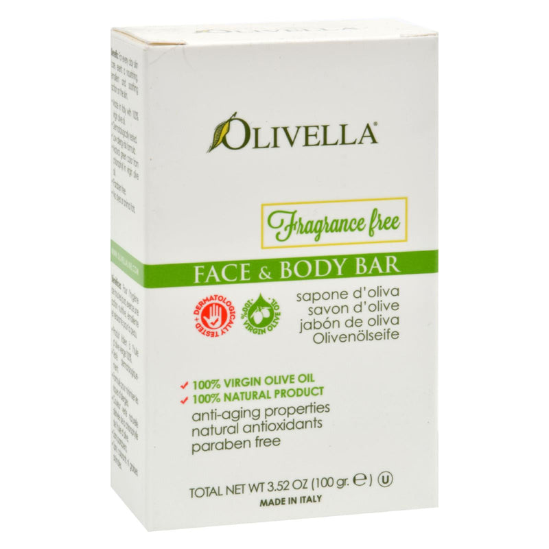 Olivella Fragrance-Free Mild Face and Body Bar (Pack of 3.52 Oz.) - Cozy Farm 
