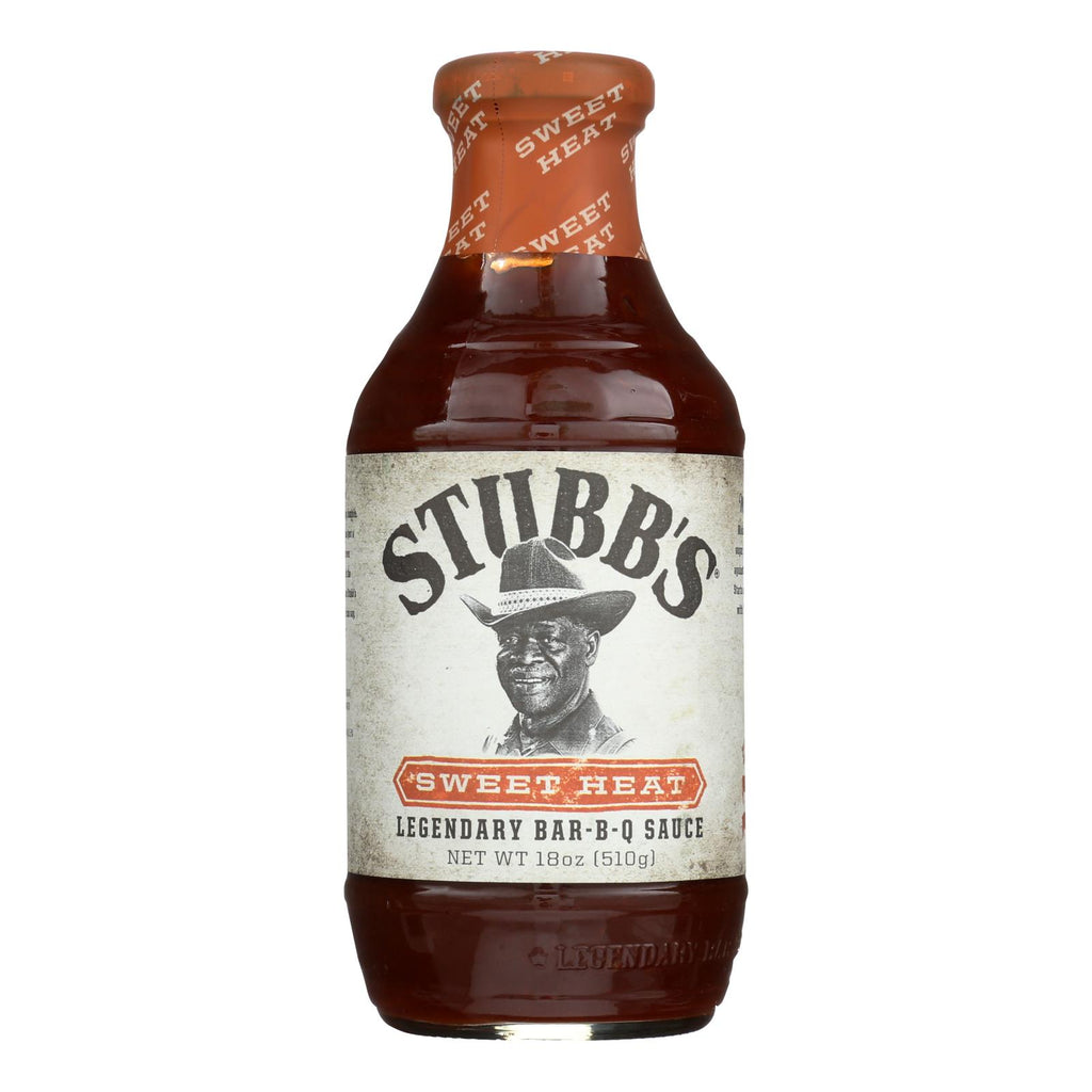 Stubb's BBQ Sauce Sweet Heat (Pack of 6) - 18 Oz. - Cozy Farm 