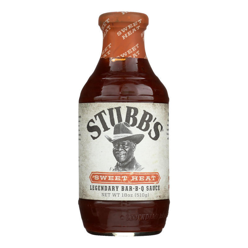 Stubb's Sweet Heat BBQ Sauce 6-Pack of 18 Oz. Bottles - Cozy Farm 