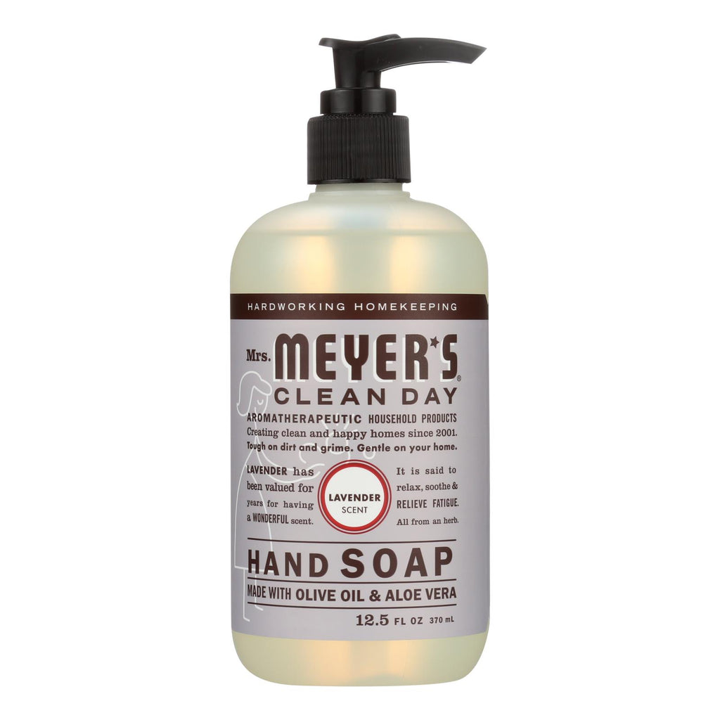 Mrs. Meyer's Clean Day Liquid Hand Soap Lavender (Pack of 6) - 12.5 Oz - Cozy Farm 