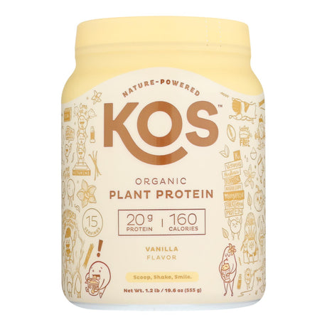 Kos Vanilla Protein Powder - 20.6 oz - Cozy Farm 