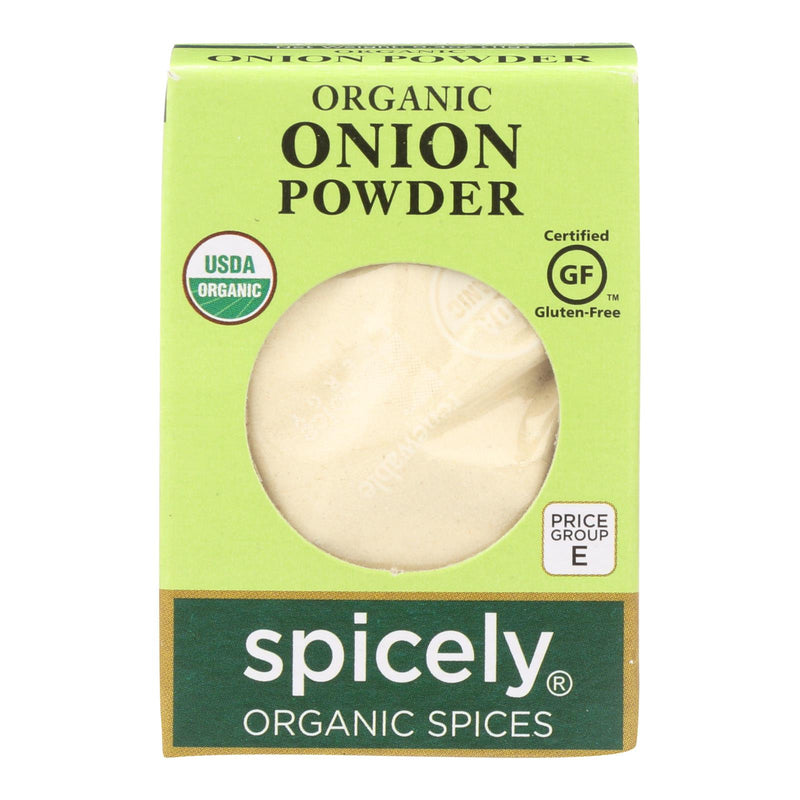 Spicely Organics Premium Organic Onion Powder | Pack of 6 | 0.4 Oz. Each - Cozy Farm 