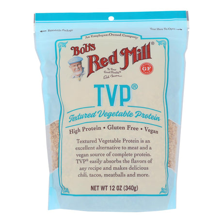 Bob's Red Mill Texturized Vegetable Protein Gluten-Free (Pack of 4 - 12 oz.) - Cozy Farm 