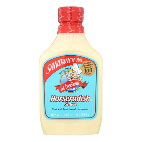 Woeber's Horseradish Sauce, 16 Oz., 6-Pack - Cozy Farm 