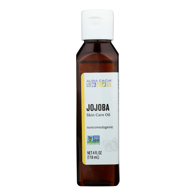 Aura Cacia Jojoba Oil for Nourishing Skin (4 Fl Oz) - Cozy Farm 
